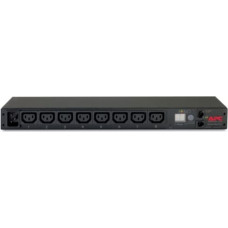 APC Rack PDU, Metered, 1U, 16A, 208/230V, (8) C13 AP7821B