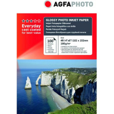 Agfaphoto Everyday Photo Inkjet Paper Glossy 180 g 10x15 100 sh.