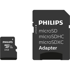 Philips FM64MP45B/00 atminties kortelė 64 GB MicroSDXC UHS-I Klasės 10