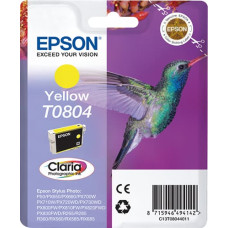 Epson Hummingbird Singlepack Yellow T0804 Claria Photographic Ink