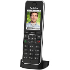 AVM FRITZ!Fon C6 DECT telefonas Skambintojo ID Juoda