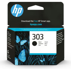 HP Originali juodo rašalo kasetė 303