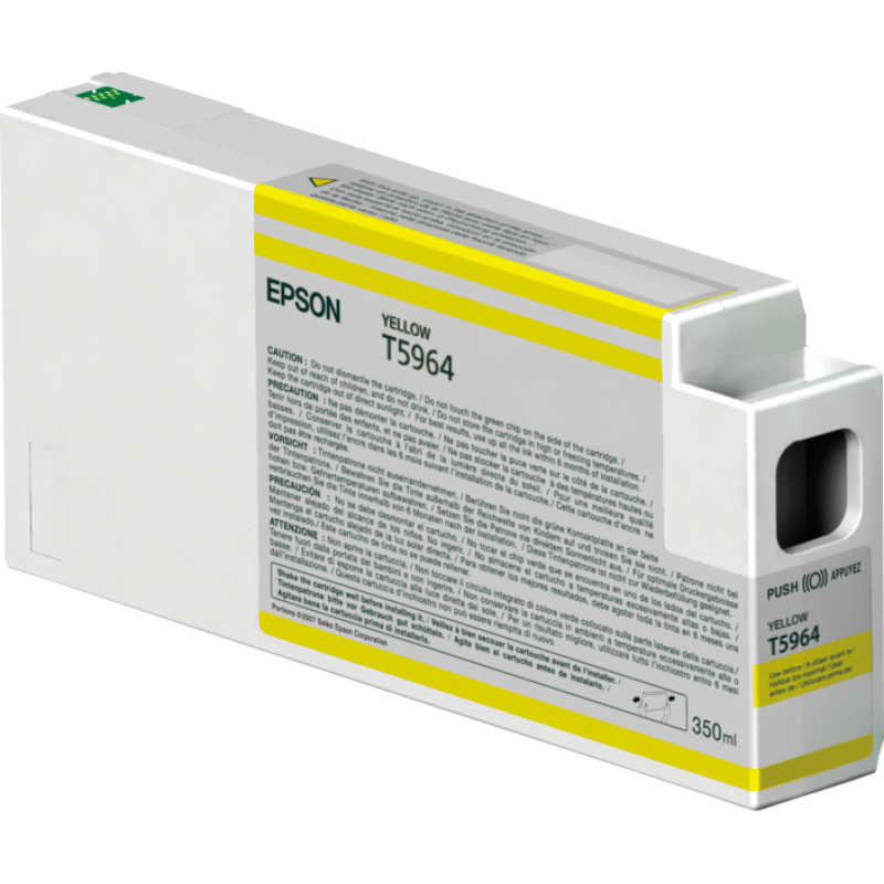 Epson rašalo kasetė Yellow T596400 UltraChrome HDR 350 ml