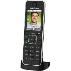 AVM FRITZ!Fon C6 DECT telefonas Skambintojo ID Juoda