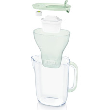 Brita 1051367 vandens filtras Vandens filtravimo butelis 2,4 L Žalia, Permatomas