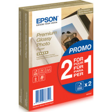 Epson Premium Glossy Photo Paper - 2 už 1, 100 x 150 mm, 255g/m², 80 sheets