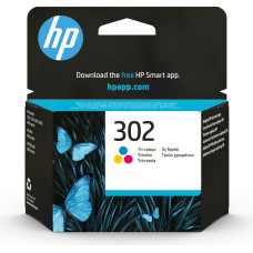 HP 302 Tri-color Original Ink Cartridge