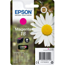 Epson Daisy C13T18034012 rašalo kasetė 1 vnt Originalus Standartinė išeiga Rausvai raudona