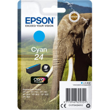 Epson Elephant C13T24224012 rašalo kasetė 1 vnt Originalus Standartinė išeiga Žydras