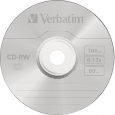 Verbatim CD-RW 12x 700 MB 10 vnt