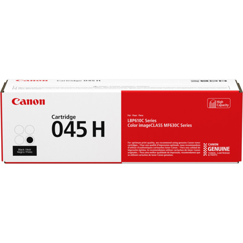 Canon 045 H tonerio kasetė 1 vnt Originalus Juoda