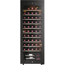 Haier Wine Bank 50 Serie 3 HWS58GGH1 Pastatomi Juoda 58 buteliai