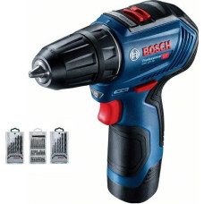 Bosch WKRĘTARKA GSR 12V-30 2x2,0Ah 30/17Nm BL + 39 ACC TORBA