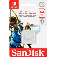 Sandisk MicroSDXC 100MB     64GB Nintendo      SDSQXAT-064G-GNCZN