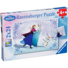 Ravensburger Sisters Always 2 X 24 pcs Puzzle  Disney Frozen