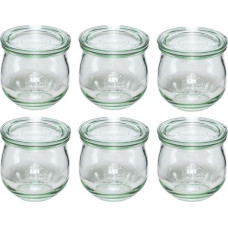 Weck Tulip Jar 370ml Set of 6