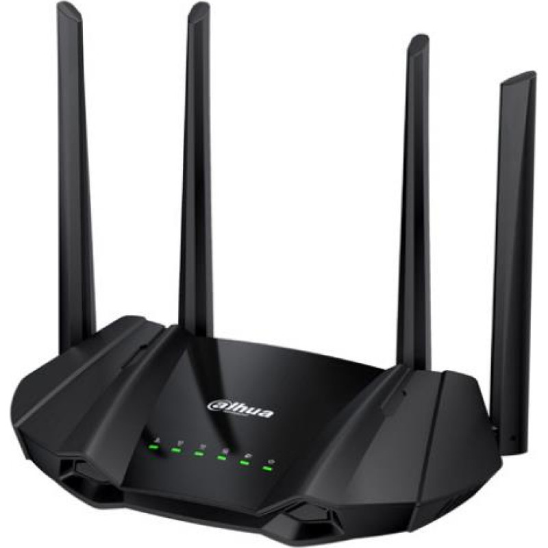 Dahua Wireless Router|DAHUA|Wireless Router|1500 Mbps|IEEE 802.11a|IEEE 802.11 b/g|IEEE 802.11n|IEEE 802.11ac|IEEE 802.11ax|2x10/100/1000M|LAN \ WAN ports 1|Number of antennas 4|AX15M