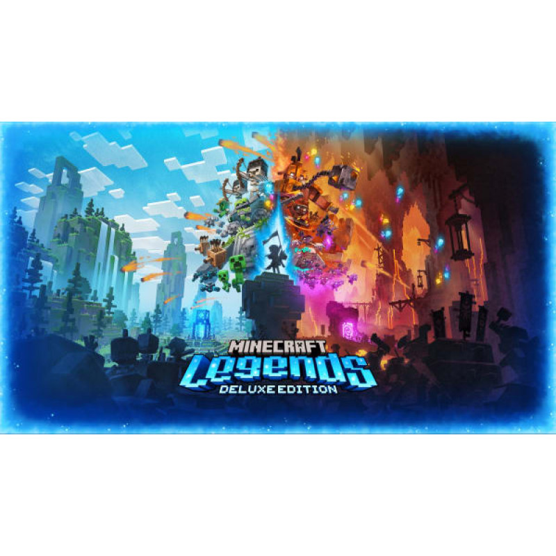 Nintendo Minecraft Legends Deluxe Edition Prabangus Supaprastinta kinų, Tradicinė kinų, Danų kalba, Vokiečių kalba, Anglų kalba, Ispanų kalba, Prancūzų kalba, Italų kalba, Japonų, Korėjiečių, Portugalų kalba, Rusų kalba Nintendo Switch