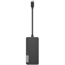 Lenovo GX90T77924 knyginių kompiuterių dokas / jungčių replikatorius Vielinis USB 3.2 Gen 1 (3.1 Gen 1) Type-C Pilka