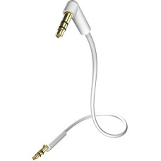 In - Akustik in-akustik Star MP3 white 3,5 Jack Plug 90° 0,75 m