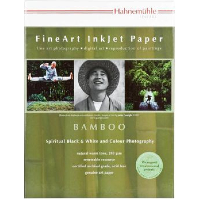 Hahnemühle Bamboo           A 3+ 290 g, 25 Sheet, natural white