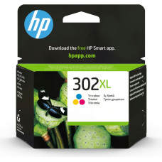 HP 302XL High Yield Tri-color Original Ink Cartridge