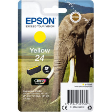 Epson Elephant C13T24244012 rašalo kasetė 1 vnt Originalus Standartinė išeiga Geltona