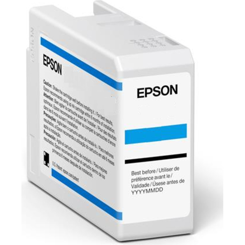 Epson T47A2 rašalo kasetė 1 vnt Originalus Žydras