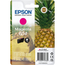 Epson 604 rašalo kasetė 1 vnt Derantis Standartinė išeiga Rausvai raudona