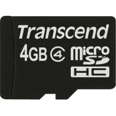 Transcend MEMORY MICRO SDHC 4GB/CLASS4 TS4GUSDC4 TRANSCEND