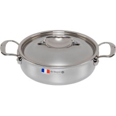 De Buyer Affinity Saucepot low with lid 24 cm