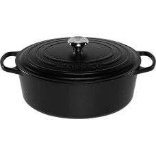 Le Creuset Signature Oval Roaster black 33 cm