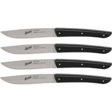 Berkel steak knife set 4-pcs. Color black