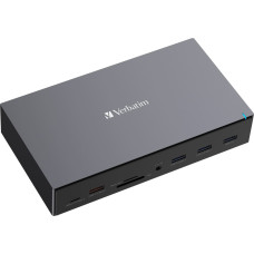 Verbatim CDS-17 Vielinis USB 3.2 Gen 1 (3.1 Gen 1) Type-C Juoda, Pilka