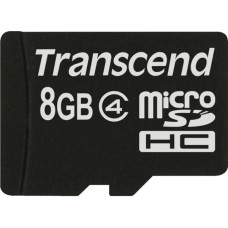 Transcend MEMORY MICRO SDHC 8GB/CLASS4 TS8GUSDC4 TRANSCEND