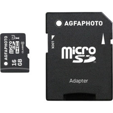 Agfaphoto MicroSDHC UHS-I   16GB High Speed Class 10 U1 + Adapter