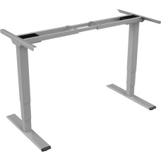 Digitus Elect. Height-Adjustable Table Fra. Dual-Motor, 3lev,grey