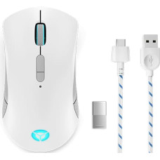 Lenovo Legion M600 Wireless Gaming kompiuterio pelė Žaidimams Abiems rankoms RF Wireless + Bluetooth + USB Type-A Optinis 16000 DPI