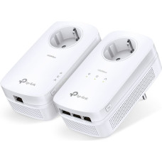 Tp-Link TL-PA8033P KIT „PowerLine“ tinklo adapteris 1300 Mbit/ai Ethernet LAN jungtis Balta 2 vnt