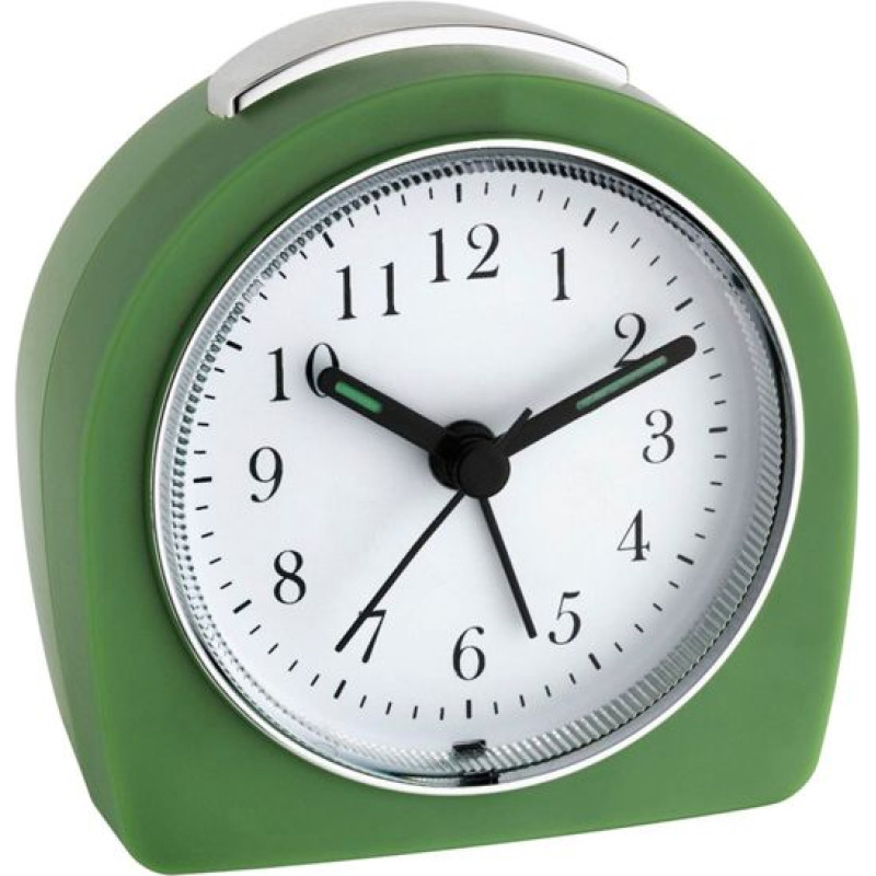 Tfa-Dostmann TFA 60.1021.09 green quartz alarm clock Analogue