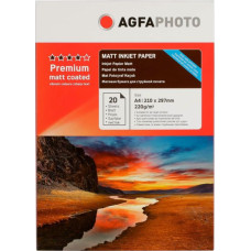 Agfaphoto Premium Double Side Matt-Coated 220 g A 4 20 Sheets