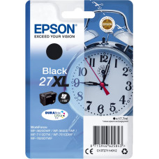 Epson Alarm clock C13T27114012 rašalo kasetė 1 vnt Originalus Didelė (XL) išeiga Juoda