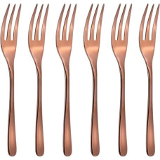 Sambonet Taste cake fork set 6 pcs  copper