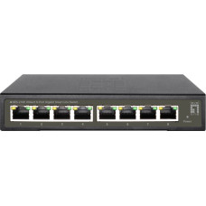 Level One LevelOne GES-2108 tinklo komutatorius Valdomas L2 Gigabit Ethernet (10/100/1000) Juoda