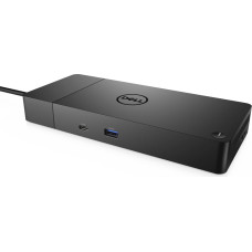 Dell WD19S-180W Vielinis USB 3.2 Gen 2 (3.1 Gen 2) Type-C Juoda