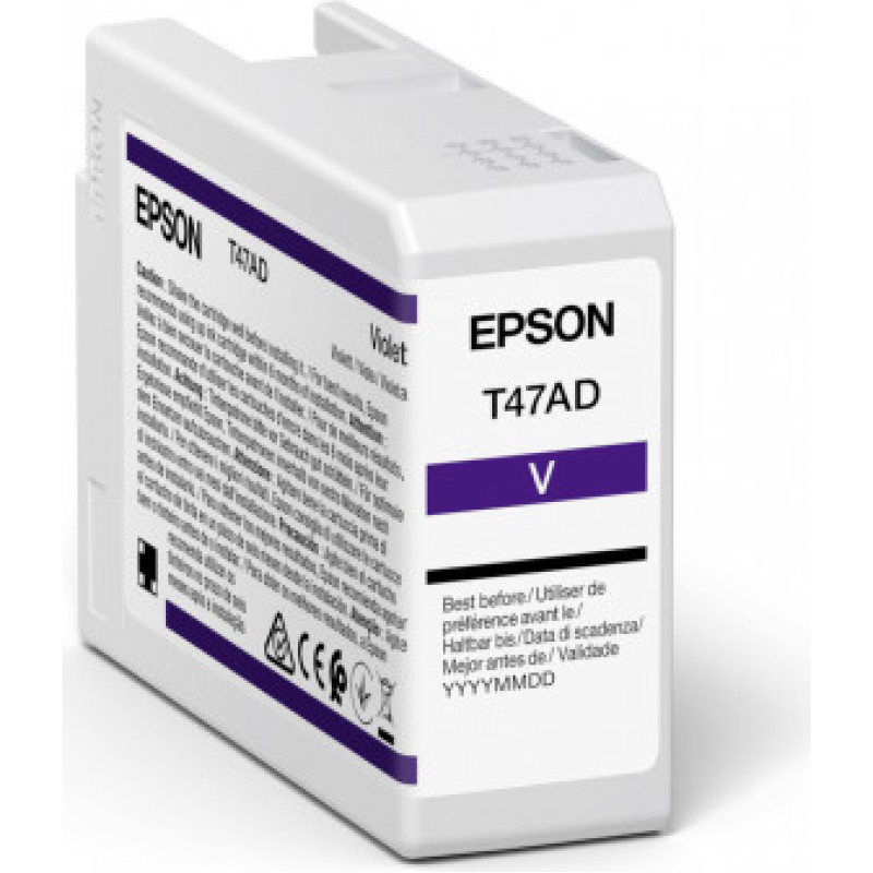 Epson T47AD UltraChrome Pro rašalo kasetė 1 vnt Originalus Violetinė