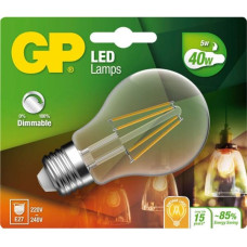 Gp Batteries GP Lighting Filament Classic E27 5W (40W) dimmable 470lm GP078210