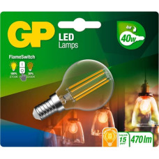 Gp Batteries GP Lighting LED FlameSwitch E14 4W (40W) 470 lm        GP 085379