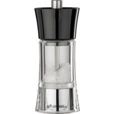 Zassenhaus salt mill AACHEN Acryl, black, 14 cm