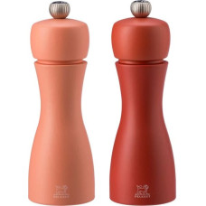 Peugeot Tahiti pepper/salt mill set 2 pieces 15 cm red